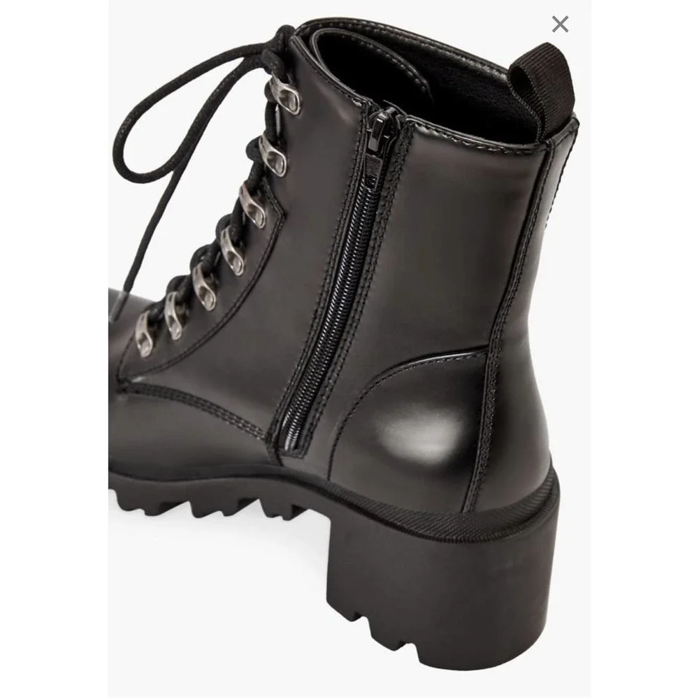 Letty Lace-Up Combat Boot - Picture 5 of 7